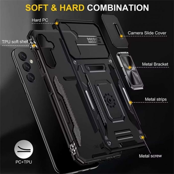 Ударостійкий чохол Camshield Army Ring для Samsung Galaxy S24