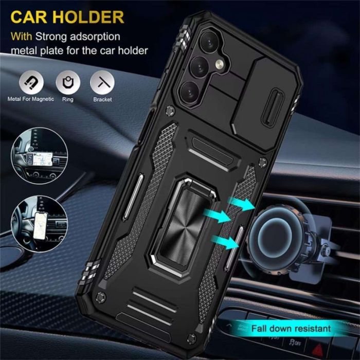 Ударостійкий чохол Camshield Army Ring для Samsung Galaxy S24
