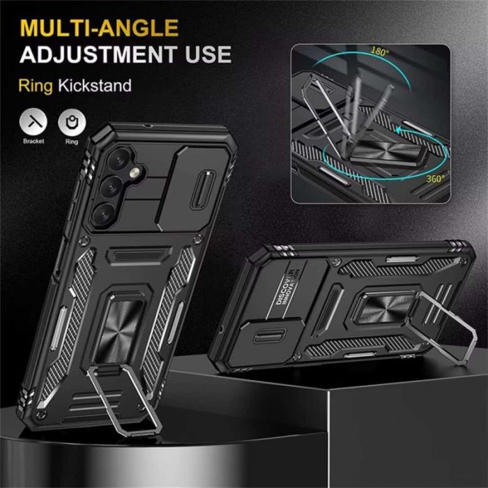 Ударостійкий чохол Camshield Army Ring для Samsung Galaxy S24