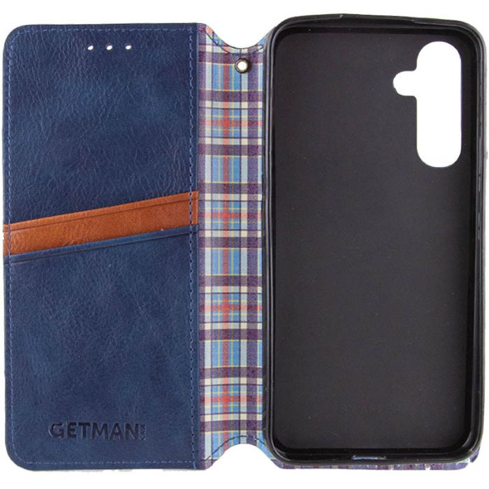 Шкіряний чохол книжка GETMAN Cubic (PU) для Samsung Galaxy A55