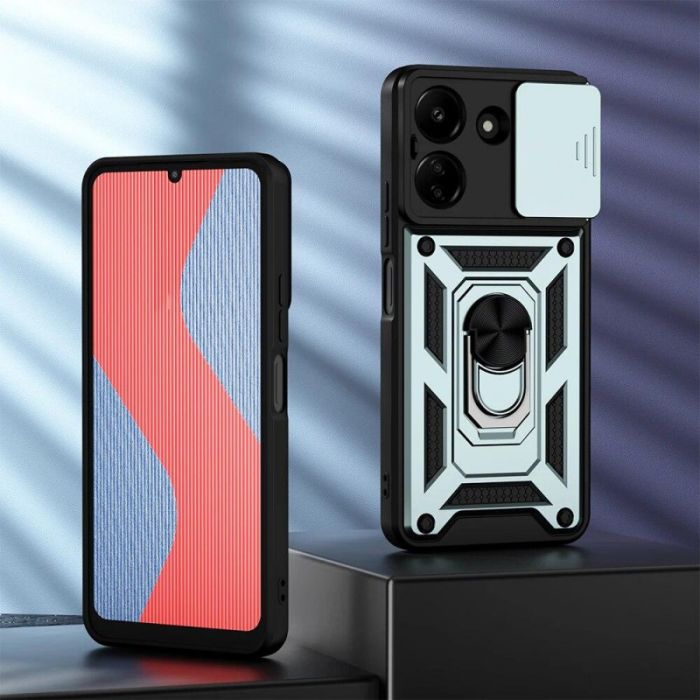 Ударостійкий чохол Camshield Serge Ring для Xiaomi Redmi 13C / Poco C65