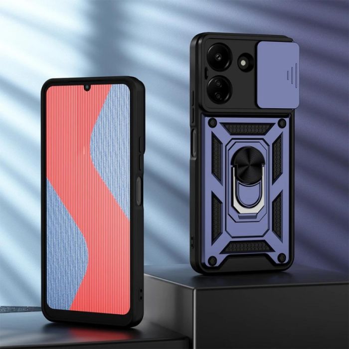 Ударостійкий чохол Camshield Serge Ring для Xiaomi Redmi 13C / Poco C65