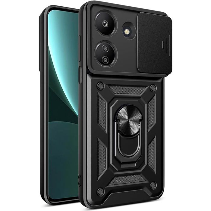 Ударостійкий чохол Camshield Serge Ring для Xiaomi Redmi 13C / Poco C65
