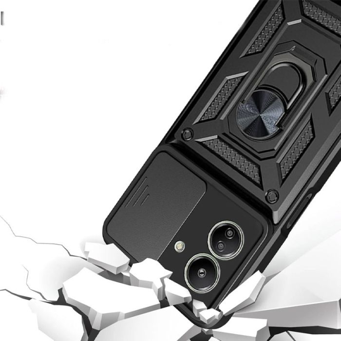 Ударостійкий чохол Camshield Serge Ring для Xiaomi Redmi 13C / Poco C65