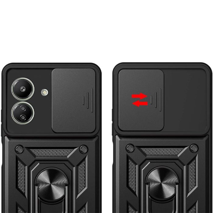Ударостійкий чохол Camshield Serge Ring для Xiaomi Redmi 13C / Poco C65