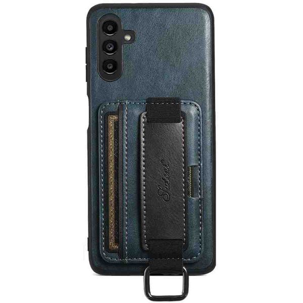 Шкіряний чохол Wallet case and straps для Samsung Galaxy A14 4G/5G
