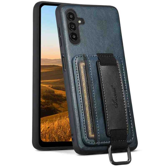 Шкіряний чохол Wallet case and straps для Samsung Galaxy A14 4G/5G