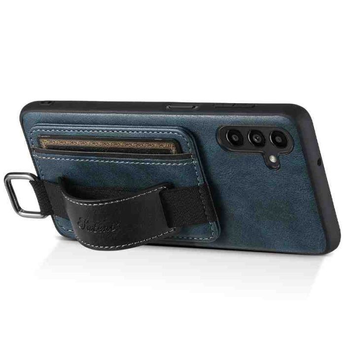 Шкіряний чохол Wallet case and straps для Samsung Galaxy A14 4G/5G