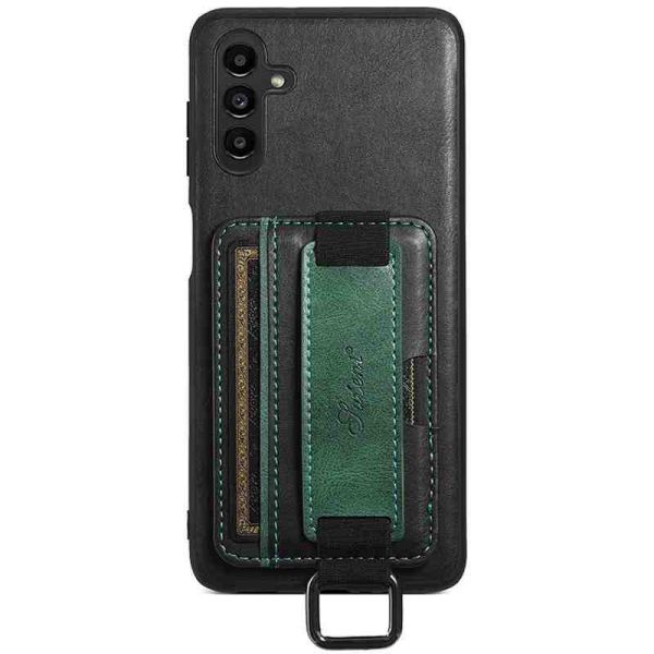 Шкіряний чохол Wallet case and straps для Samsung Galaxy A24 4G
