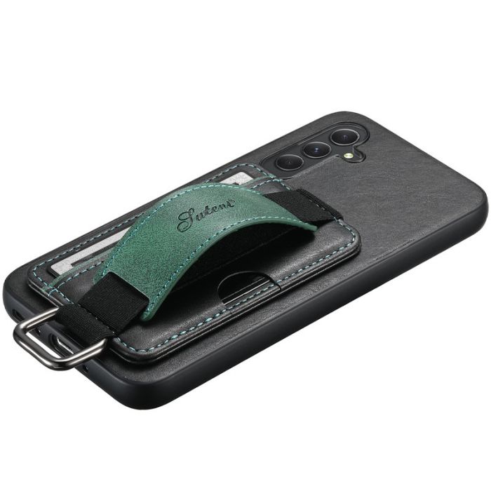 Шкіряний чохол Wallet case and straps для Samsung Galaxy A24 4G