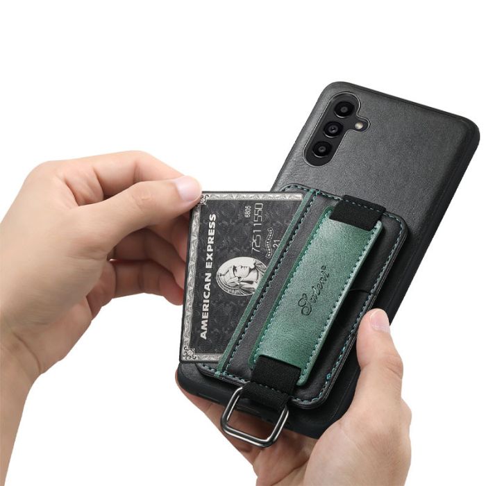 Шкіряний чохол Wallet case and straps для Samsung Galaxy A24 4G