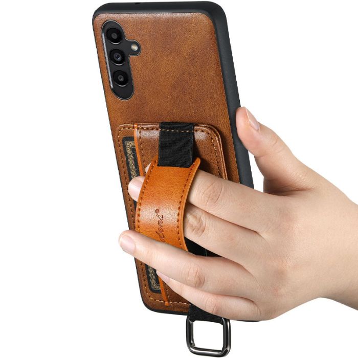 Шкіряний чохол Wallet case and straps для Samsung Galaxy S24