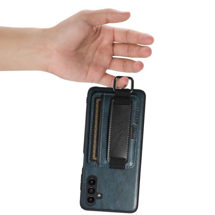 Шкіряний чохол Wallet case and straps для Samsung Galaxy S24