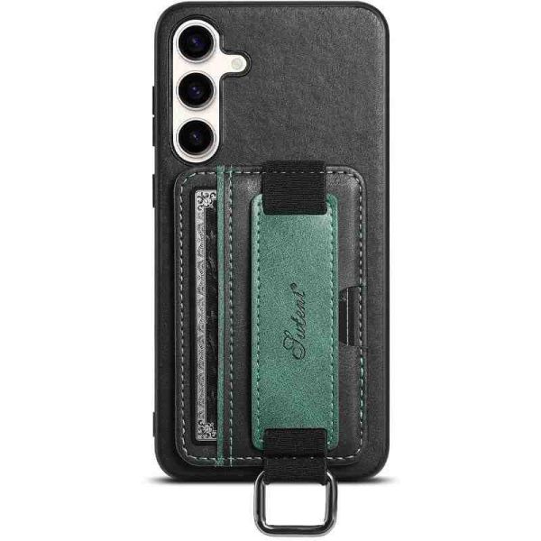 Шкіряний чохол Wallet case and straps для Samsung Galaxy S24