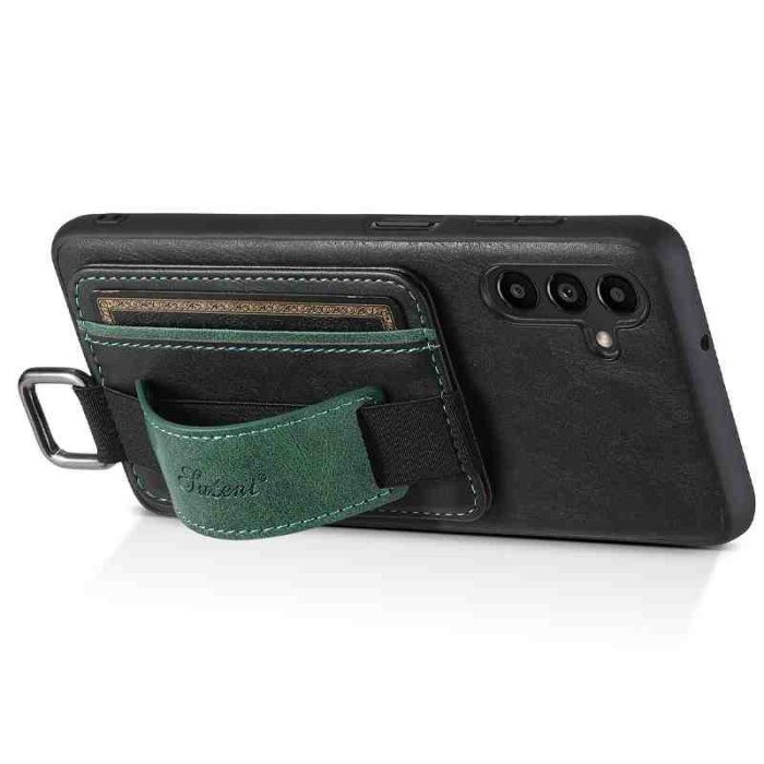 Шкіряний чохол Wallet case and straps для Samsung Galaxy S24