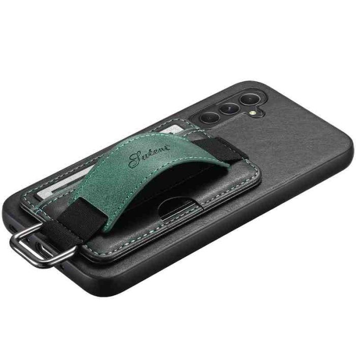 Шкіряний чохол Wallet case and straps для Samsung Galaxy S24