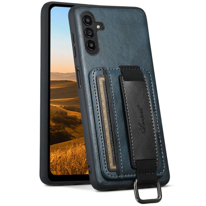 Шкіряний чохол Wallet case and straps для Samsung Galaxy S24+
