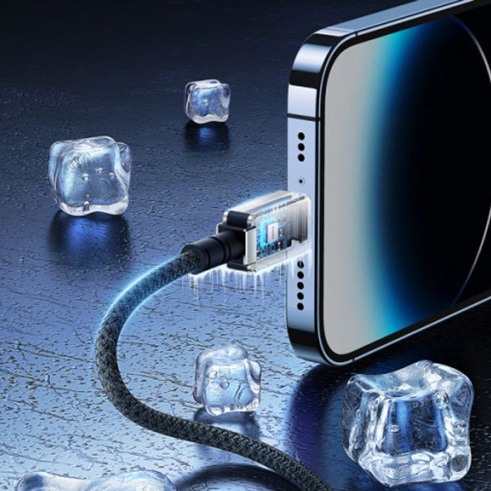 Дата кабель Baseus Unbreakable Series Fast Charging USB to Lightning 2.4A 1m (P10355802111-0)