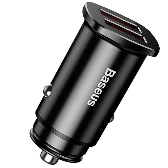 АЗП Baseus Square Metal QC3.0 30W (2USB-A) (CCALL-DS)
