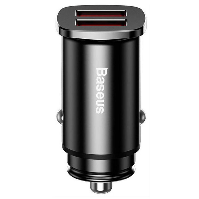 АЗП Baseus Square Metal QC3.0 30W (2USB-A) (CCALL-DS)