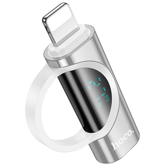 Перехідник Hoco UA32B Lightning male to Type-C female display adapter