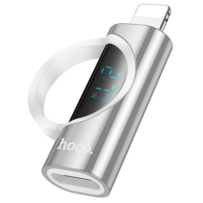 Перехідник Hoco UA32B Lightning male to Type-C female display adapter