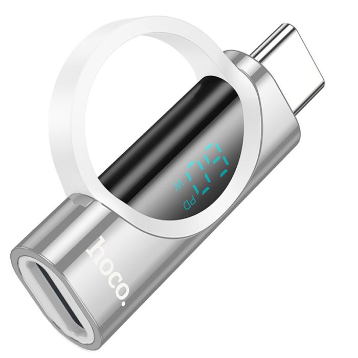 Перехідник Hoco UA32A Type-C male to Lightning female display adapter