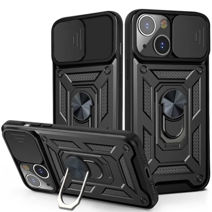 Ударостійкий чохол Camshield Serge Ring для Apple iPhone 13 (6.1")