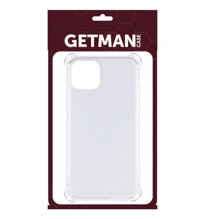 TPU чохол GETMAN Ease logo посилені кути для Apple iPhone 11 Pro Max (6.5")
