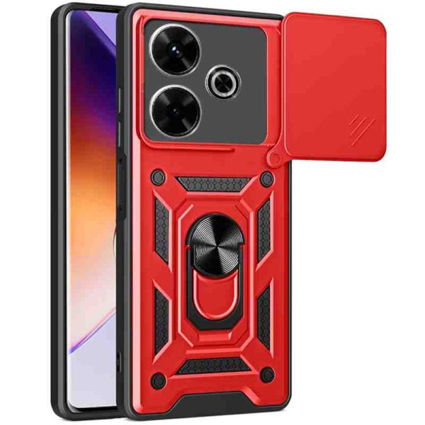 Ударостійкий чохол Camshield Serge Ring для Xiaomi Redmi 13 4G / Poco M6 4G