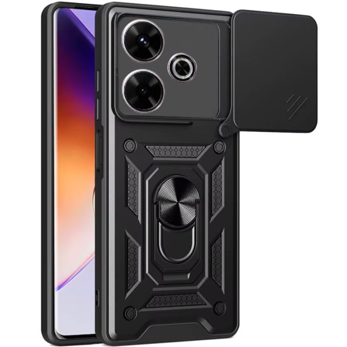 Ударостійкий чохол Camshield Serge Ring для Xiaomi Redmi 13 4G / Poco M6 4G
