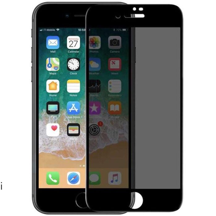 Захисне скло Privacy 5D (тех.пак) для Apple iPhone 7 plus / 8 plus (5.5")