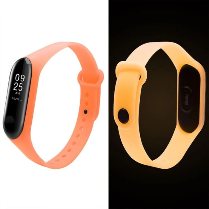 Силіконовий ремінець Neon для Xiaomi Mi Band 5 / 6