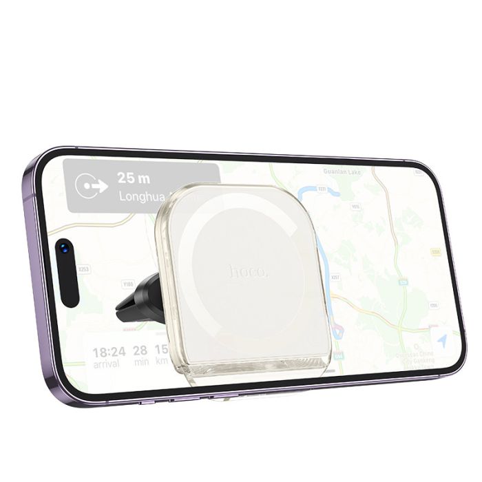 Автотримач Hoco H42 Crystal ring magnetic (air outlet)