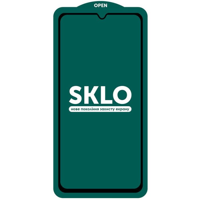 Захисне скло SKLO 5D (тех.пак) для Xiaomi Redmi 10C / 12C / A3 / A3x / Poco C40