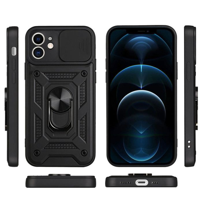 Ударостійкий чохол Camshield Serge Ring для Apple iPhone 11 (6.1")