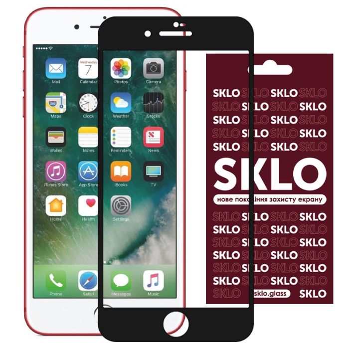 Захисне скло SKLO 3D для Apple iPhone 7 / 8 / SE (2020) (4.7")