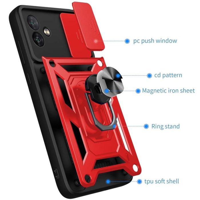 Ударостійкий чохол Camshield Serge Ring для Samsung Galaxy A05