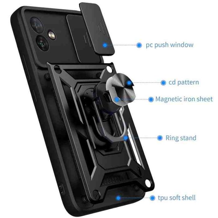 Ударостійкий чохол Camshield Serge Ring для Samsung Galaxy A05