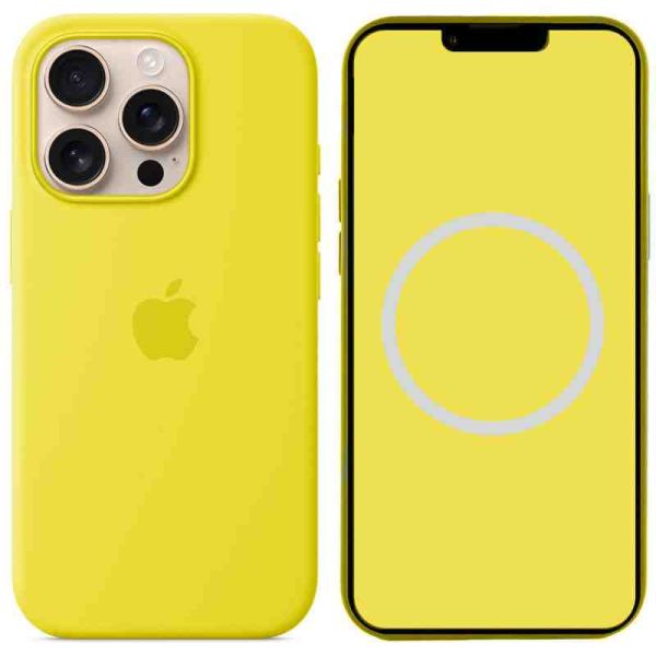 Чохол Silicone case (AAA) full with Magsafe and Animation для Apple iPhone 16 Pro (6.3")