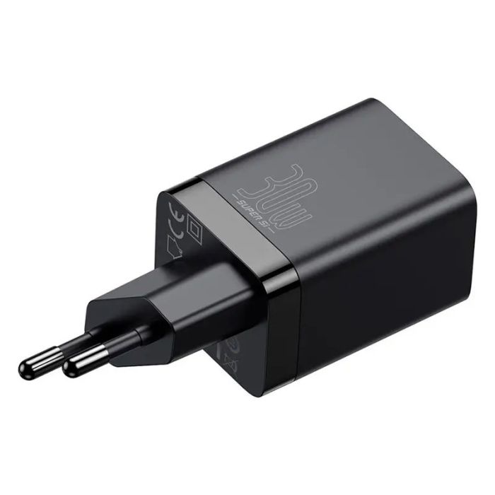 МЗП Baseus Super Si Pro Quick Charger 30W (1USB-A/1C) (CCSUPP-E)