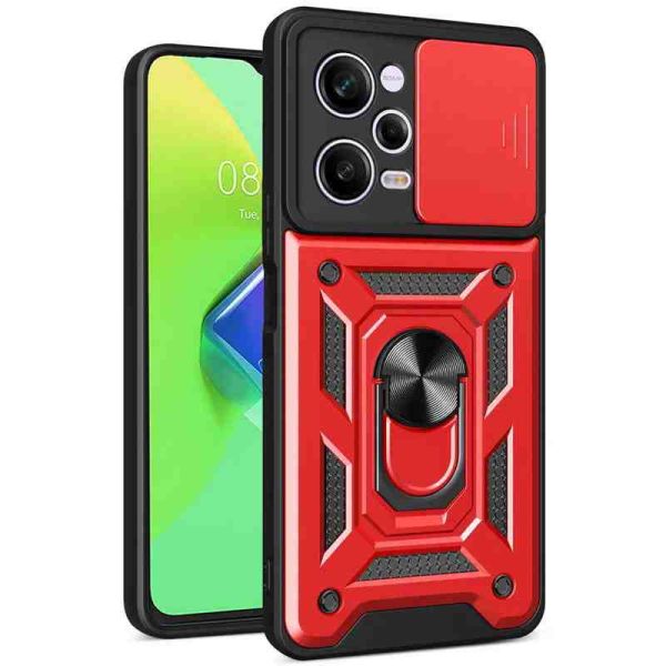 Ударостійкий чохол Camshield Serge Ring для Xiaomi Poco X5 Pro 5G / Note 12 Pro 5G