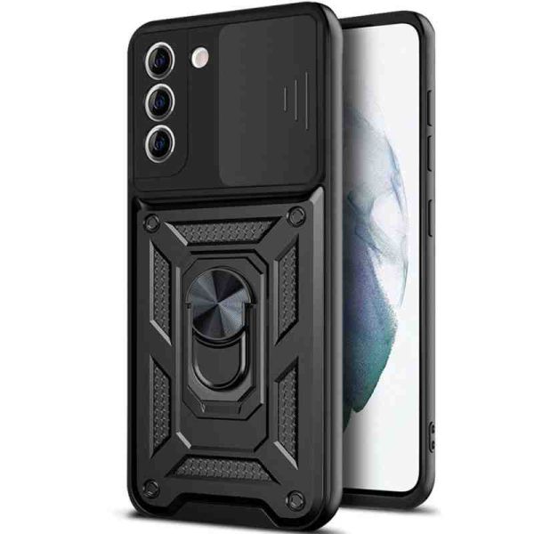 Ударостійкий чохол Camshield Serge Ring для Samsung Galaxy S22+