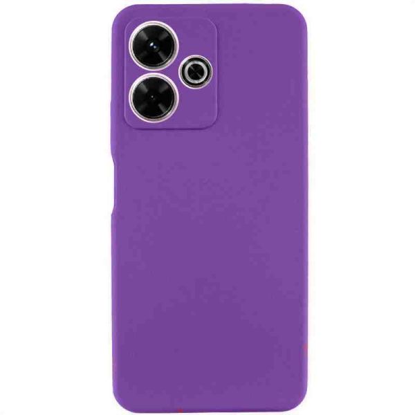Чохол Silicone Cover Lakshmi Full Camera (AAA) для Xiaomi Redmi 13 4G / Poco M6 4G