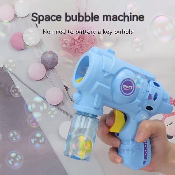 Пістолет з мильними бульбашками Space Bubble Gun (2 pack bottle - 50+50ml)