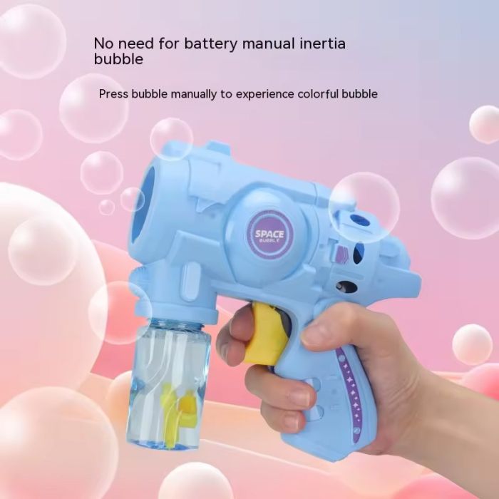 Пістолет з мильними бульбашками Space Bubble Gun (2 pack bottle - 50+50ml)