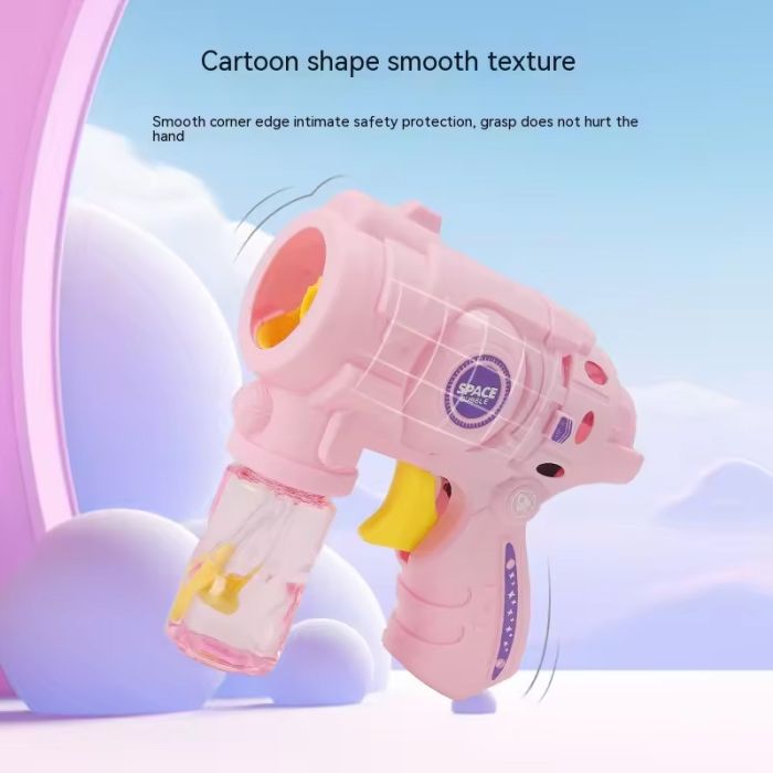 Пістолет з мильними бульбашками Space Bubble Gun (2 pack bottle - 50+50ml)