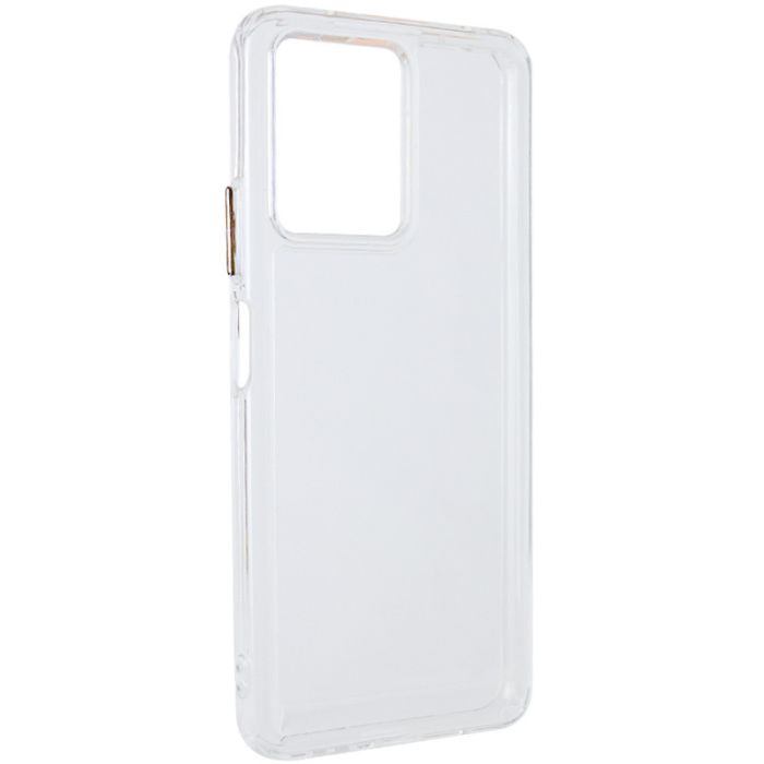Чохол TPU+PC Clear 2.0 mm metal buttons для Oppo A57s / A77s
