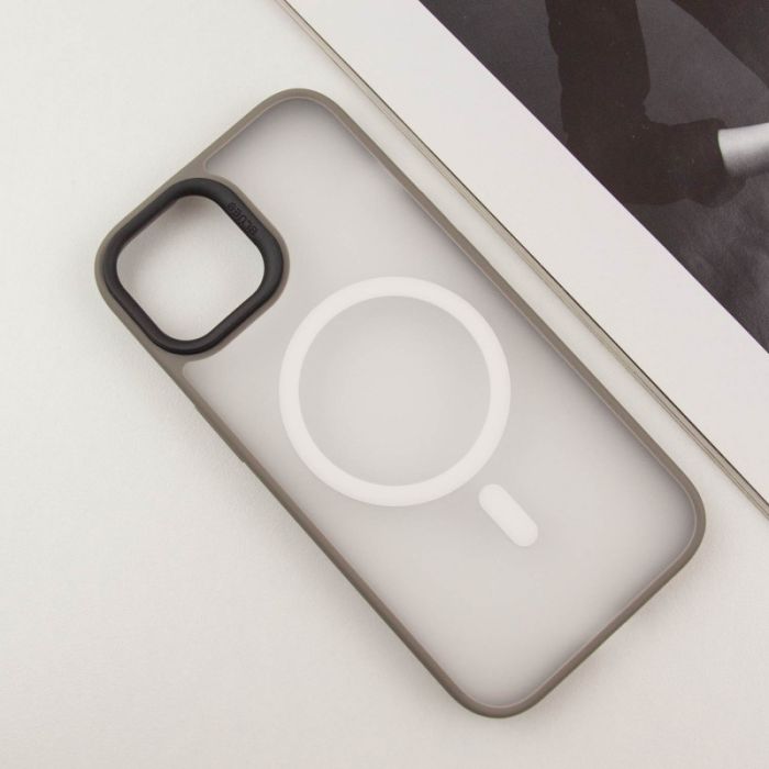 TPU+PC чохол Blueo Skin Friendly Frosted with MagSafe для Apple iPhone 15 (6.1")