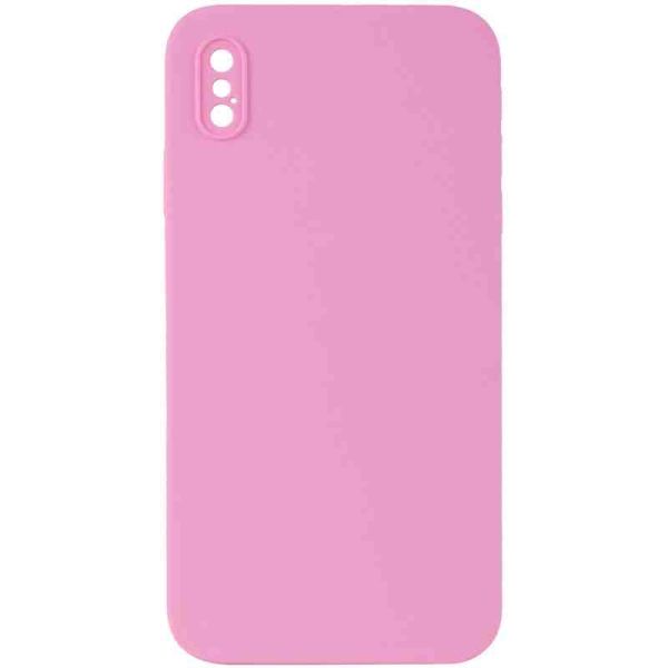 Silicone Case Square Full Camera Protective (AA) NOLOGO для Apple iPhone XS Max (6.5")